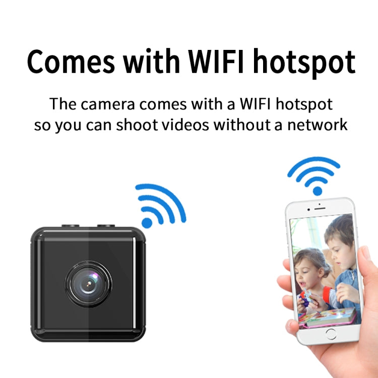 X6D 720P Wireless Home Mini Surveillance Camera, Support Infrared Night Vision & Motion Detection & TF Card, 720P X6D 720P Wireless Home Mini Surveillance Camera, Support Infrared Night Vision & Motion Detection & TF Card, 720P
